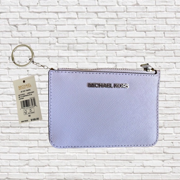 🎉HP🎉MICHAEL KORS • Serena Leather Shoulder Bag & Coinpurse in Lavendar Mist - Picture 9 of 13